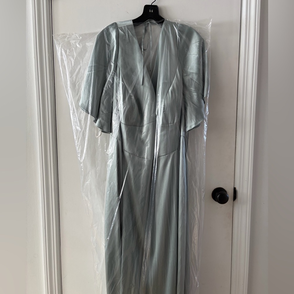 Elegant Sage Green Bridesmaid Dress